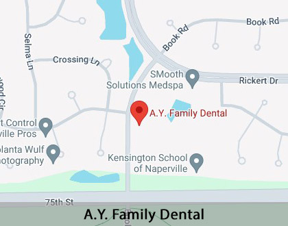 Map image for Zoom Teeth Whitening in Naperville, IL